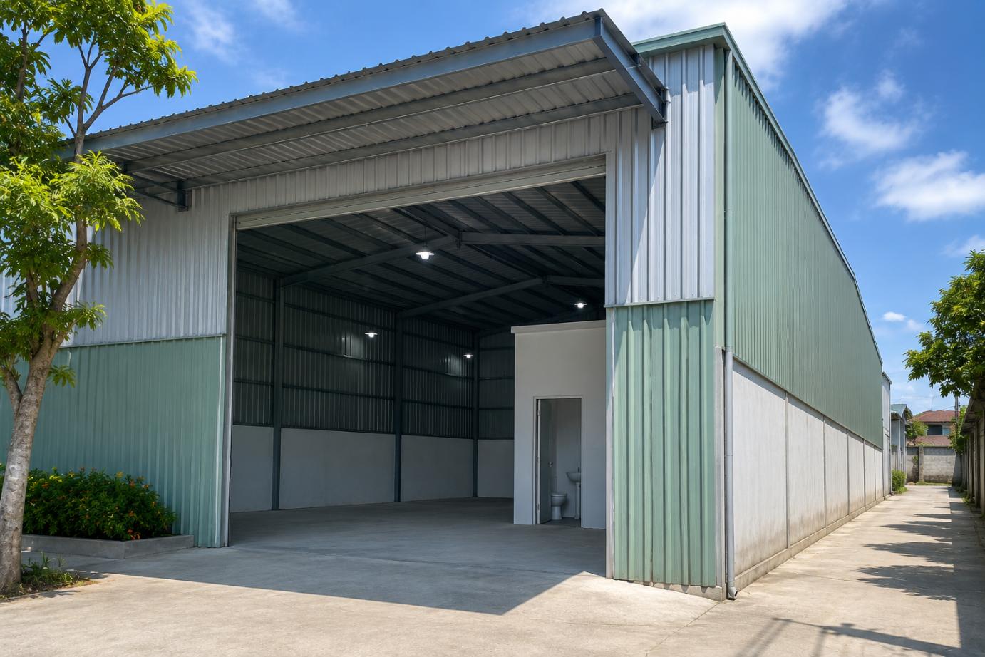 Ảnh Cho Thuê Nhà Kho 300m² Tại Cẩm Lệ – Sẵn Điện, Nước, WC – Giá Chỉ 15 Triệu/tháng 0
