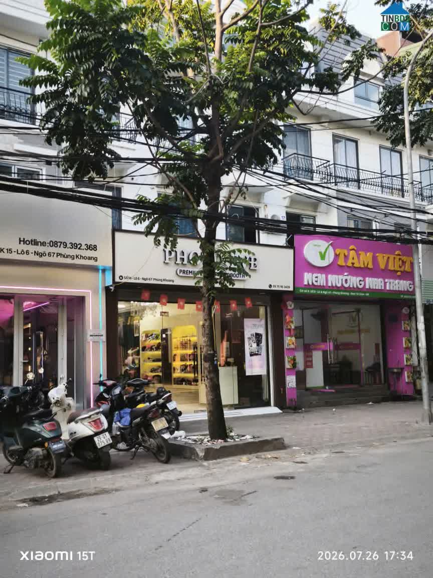 Ảnh Bán LK ngõ 67 Phùng Khoang lô 6 kinh doanh 24 tỷ 0