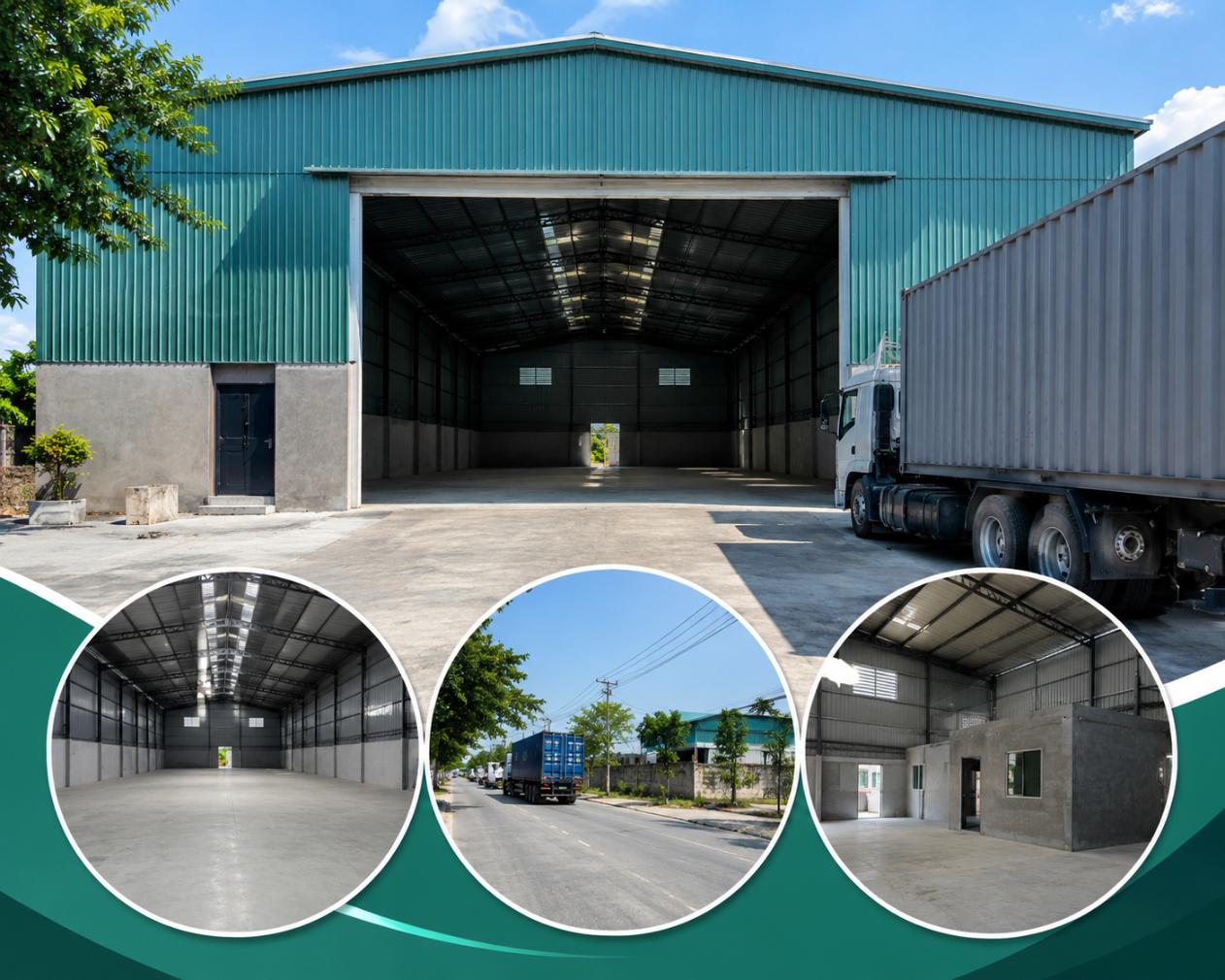 Ảnh Cho Thuê Nhà Kho 300m² Tại Hòa Khánh – Đường Container, Giá Chỉ 16 Triệu/tháng 0