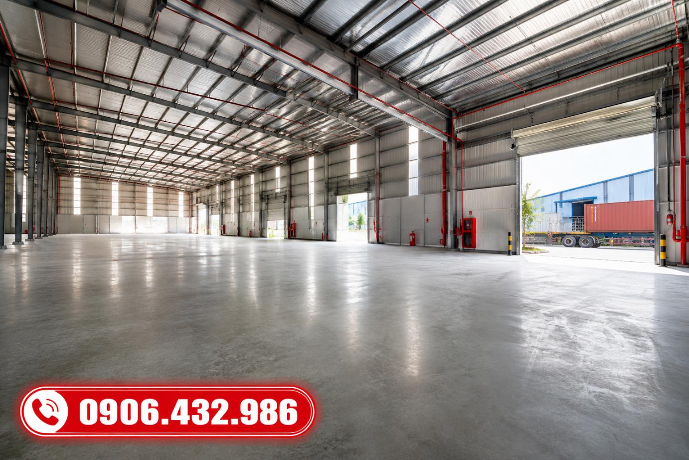 Ảnh Cho Thuê Kho - Nhà Xưởng 5.000m² Mới 100% Tại KCN Hòa Khánh – PCCC Tự Động, Sẵn Điện, Giá Chỉ... 0