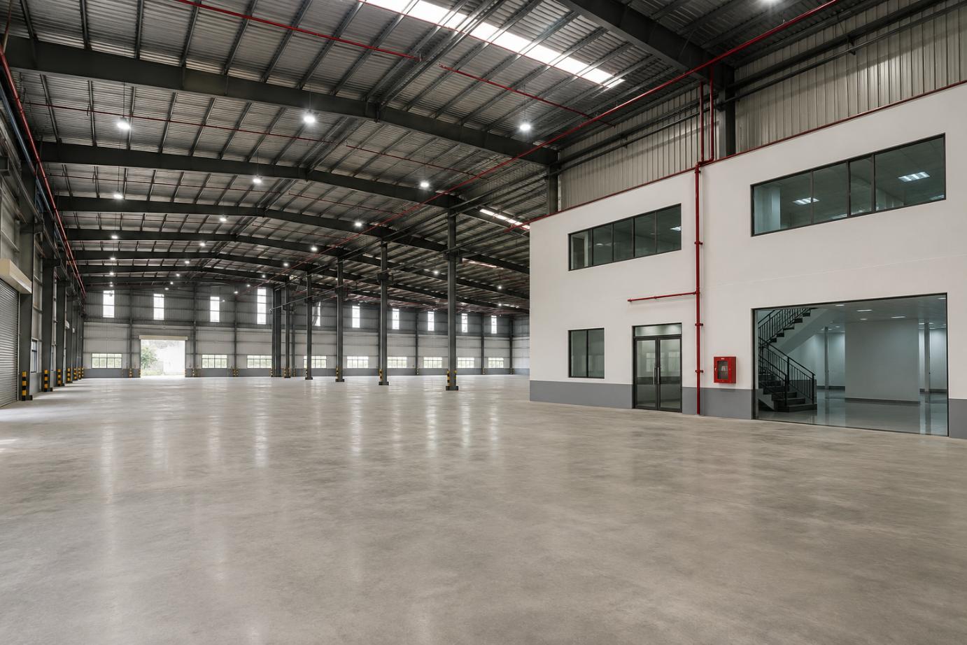 Ảnh Cho Thuê Nhà Kho 1.600m² Tại Đà Nẵng – Sẵn Văn Phòng 200m², PCCC Tự Động, Giá Chỉ 50k/m² 0