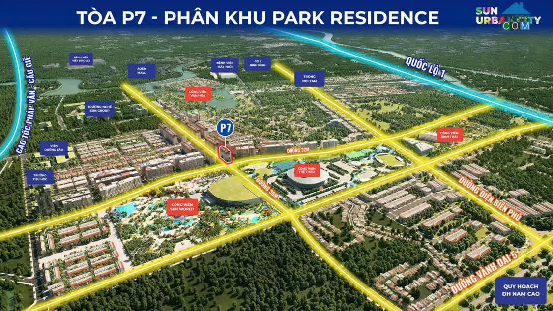 Ảnh Chỉ 4.5 Tỷ Nhận Bàn Giao Ngay Căn Liền Kề 4 Tầng Tại Sun Urban City 0