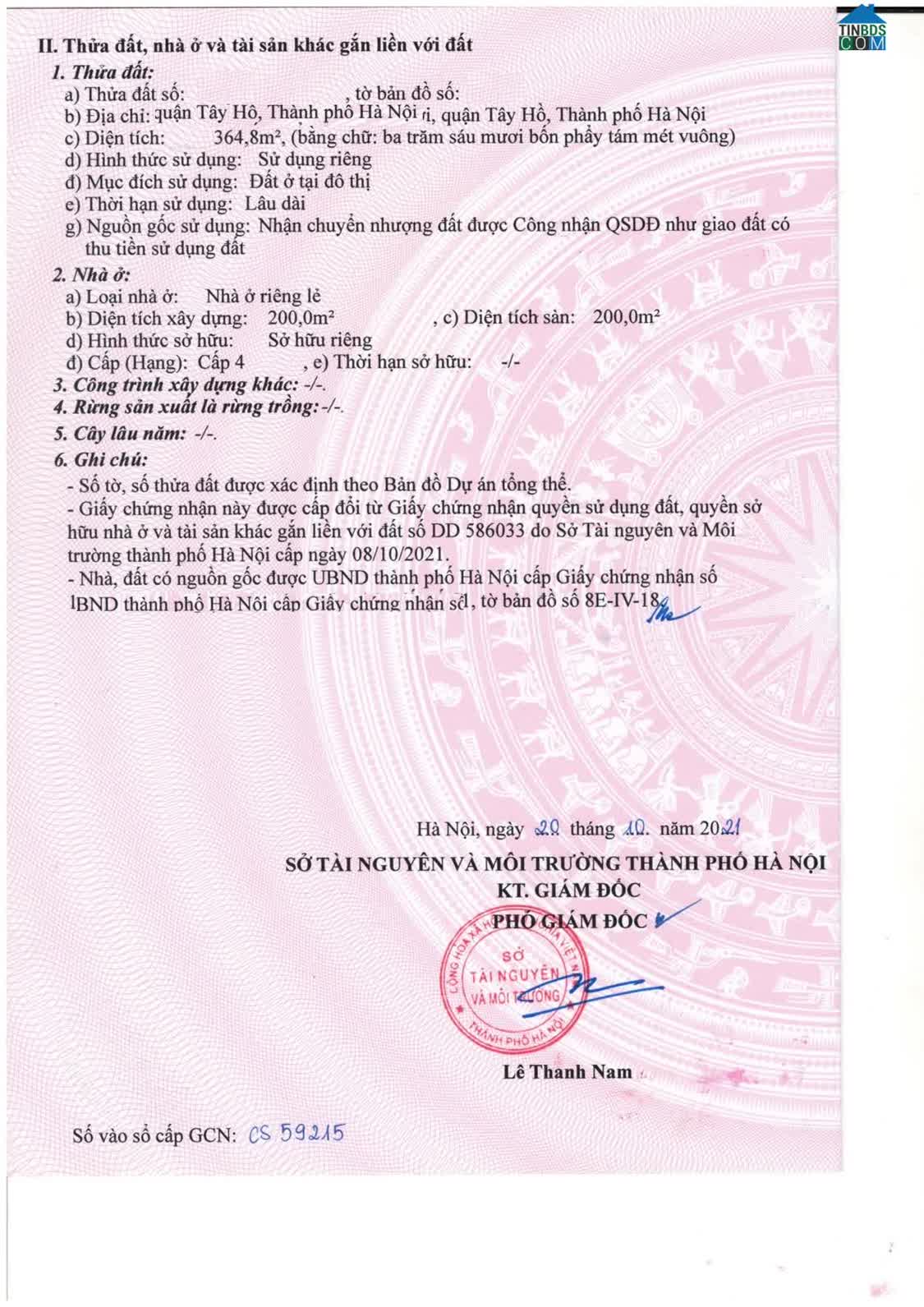 Ảnh Giảm 30 tỷ bán mặt phố Thụy Khuê Tây Hồ Hà Nội. 0