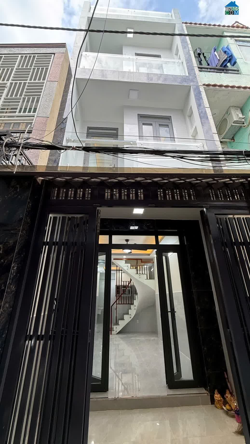 Ảnh Nhà Lưu Hữu Phước, Quận 8, 3 tầng, 4 phòng ngủ, hẻm rộng, giá 4,3 tỷ. 0
