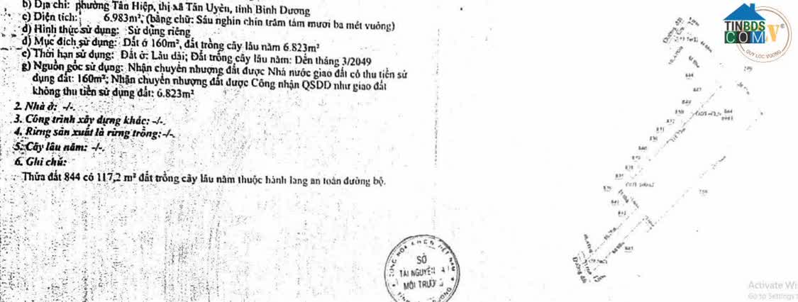 Ảnh Bán Đất SKC Tại Tân Hiệp, Tp. Tân Uyên, Bình Dương – 6.983m² 0