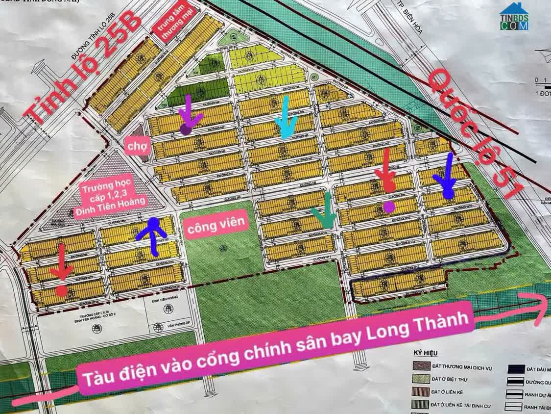 Ảnh Cần bán gấp 10 lô vị trí đẹp:N4, N5, N6, N7, N9, đường 32m, lô góc 2MT gần chợ KDC An Thuận sân... 0