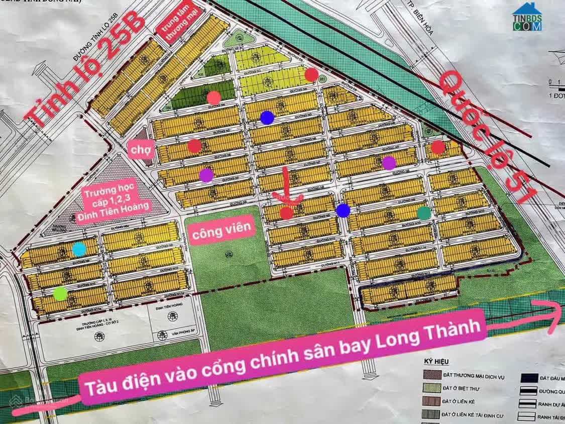 Ảnh Chuyên nhận mua bán- kí gửi nhà đất kdc An Thuận-Victoria cổng chính sân bay Long Thành 0
