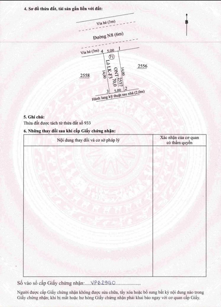 Ảnh Chính Chủ Cần Bán Đất Nền Kđt Bắc Sài Gòn – Vị Trí Đẹp, Giá 980tr 6