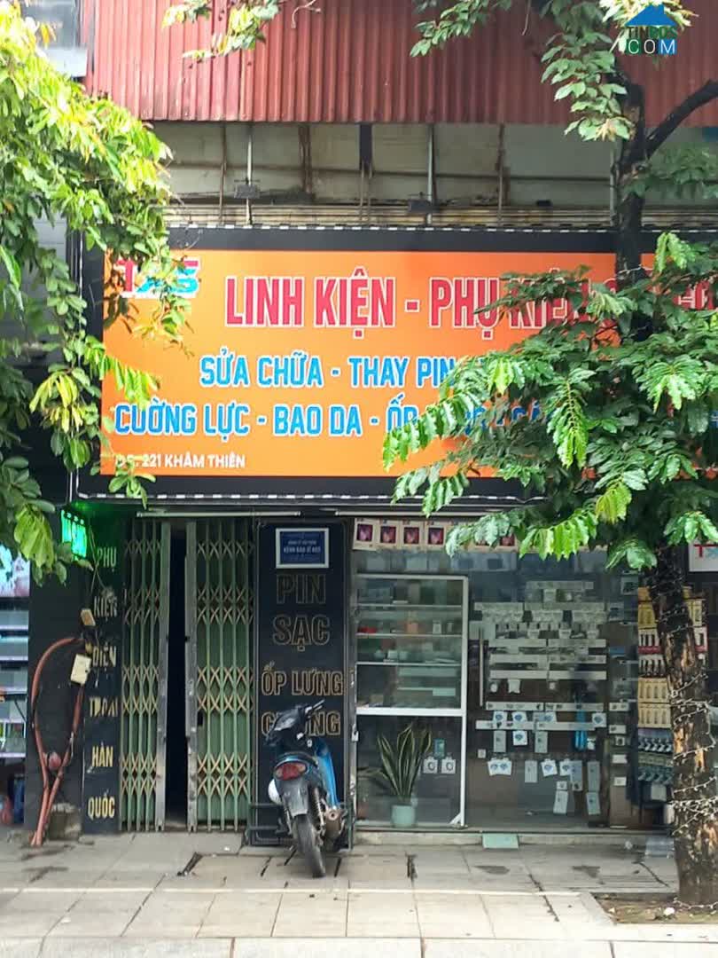 Ảnh Cho Thuê Mặt Bằng Tầng 1 Làm Cửa Hàng - Văn Phòng Tại Số Nhà 221 Mặt Phố Khâm Thiên - Đống Đa 0