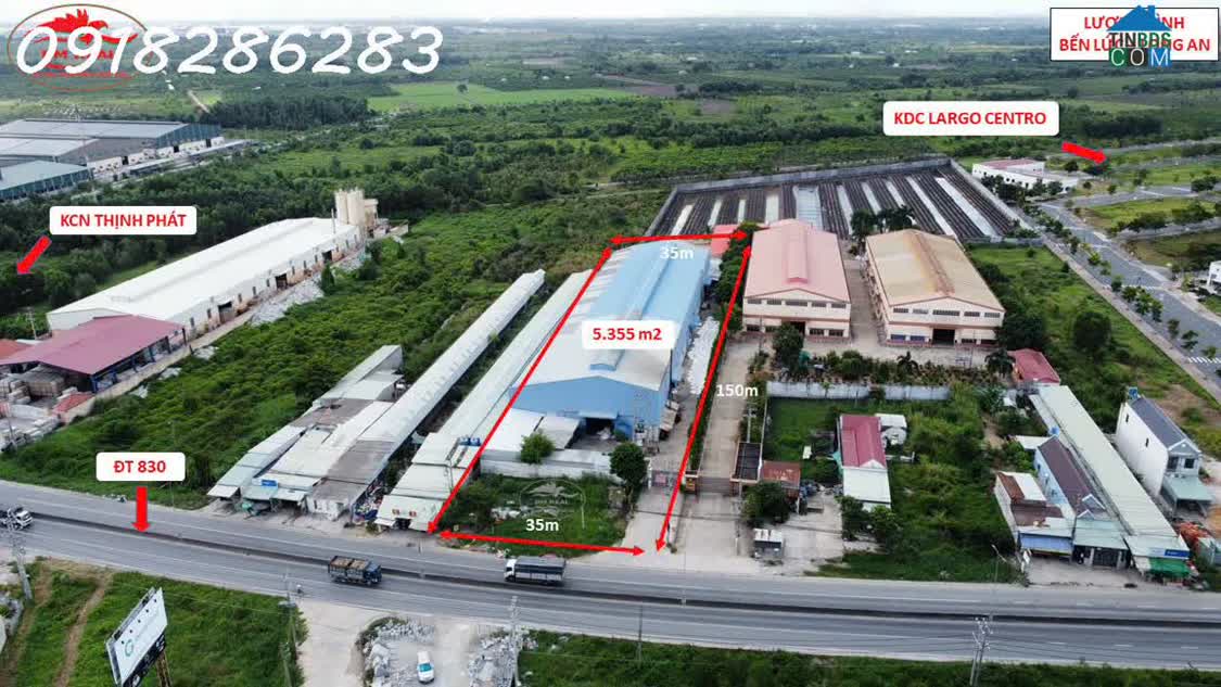 Ảnh Chính Chủ Bán Kho/xưởng Đang Có Dòng Tiền – Bến Lức, Long An 0