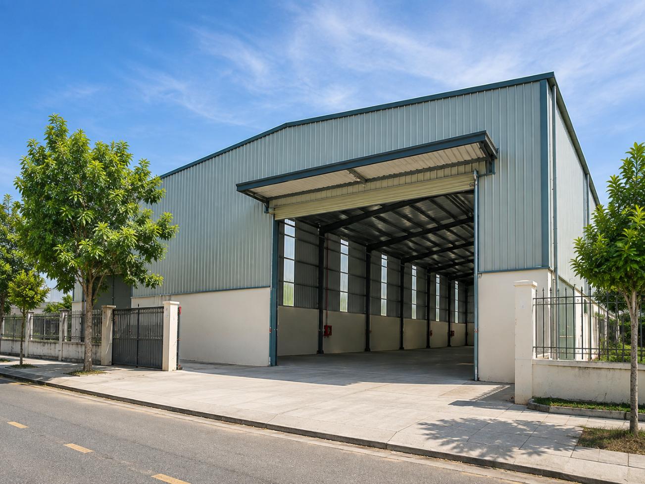 Ảnh Cho Thuê Kho – Nhà Xưởng 300m² Mới Xây – Hoàng Văn Thái 0