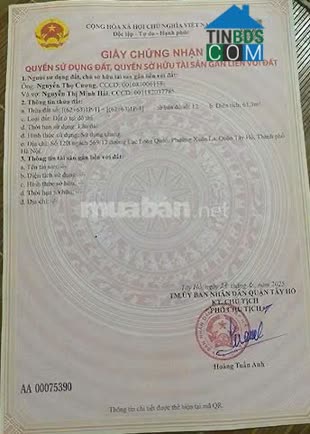 Ảnh Chính Chủ Cần Bán Nhà Nguyên Căn Mới Xây Tại Lạc Long Quân - Phường Tây Hồ - Hà Nội 0