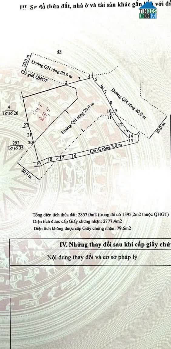 Ảnh Bán lô đất siêu đẹp gần Võ Nguyên Giáp, Tây Nha Trang, Khánh Hòa, DT 2.777m2, giá đầu tư 0