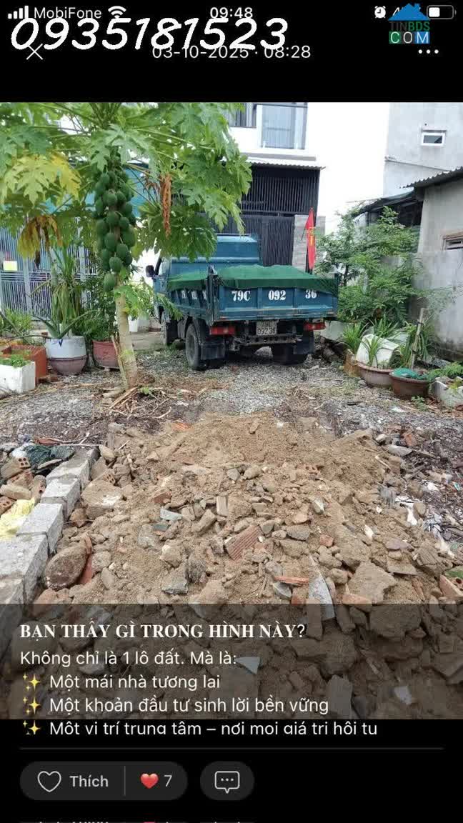 Ảnh Chính chủ bán đất 53.7m2 giá 2 tỷ 50 triệu gần chợ Đầm Nha Trang, khu Hà Thanh 0