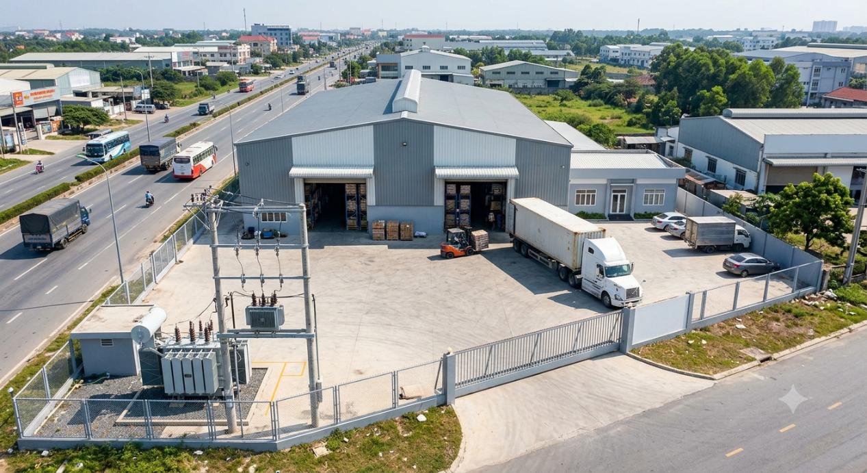 Ảnh Cho Thuê Nhà Kho 450M2 Tại Ql1a, Sẵn Điện 3 Pha, Giá 22 Triệu 0