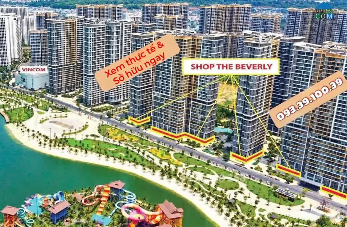 Ảnh Một mặt bằng hai chiến lược Shophouse Beverly Vinhome Quận 9 lời ngay 5%: từ 129 triệu/m2 1