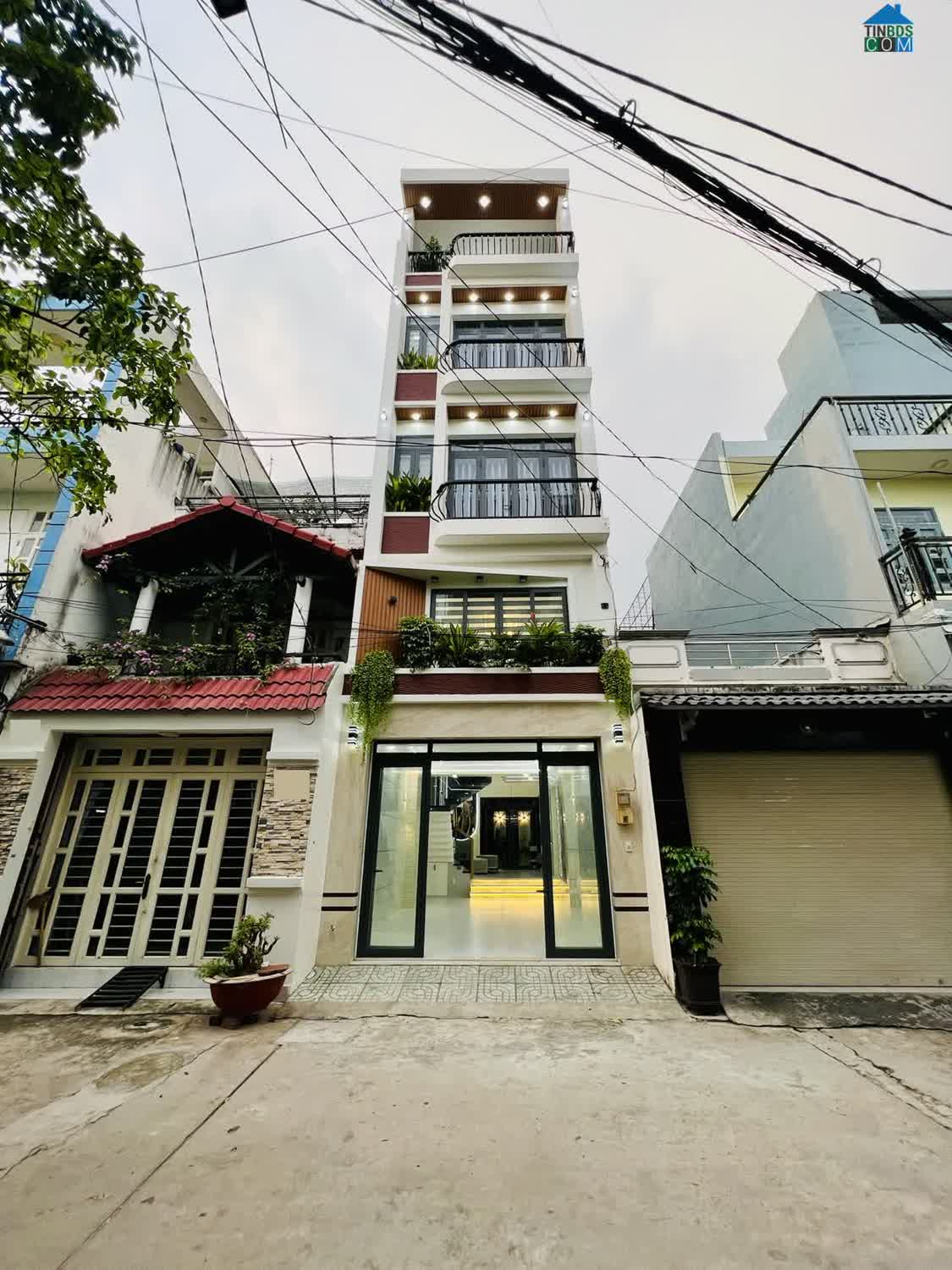 Ảnh Nhà Đẹp Mới Xây Gần Ngã 4 Gò Mây Lê Trọng Tấn 4x16m 5 Tầng 5PN 5WC 7,7 Tỷ SHR 0