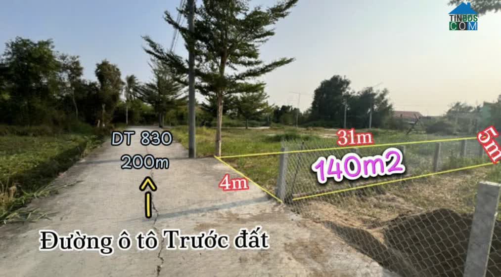 Ảnh Bán Lô Đất Thổ Cư Vị Trí Đẹp Tại Ấp 6 Xã Tân Trạch, Cần Đước, Long An. Lh:0903187068. 0