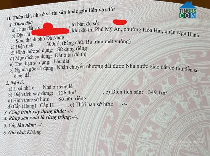 Ảnh Bán biệt thự ven sông khu đô thị Phú Mỹ An, Đà Nẵng diện tích 300m², hồ bơi riêng, sàn 349,1m²... 0