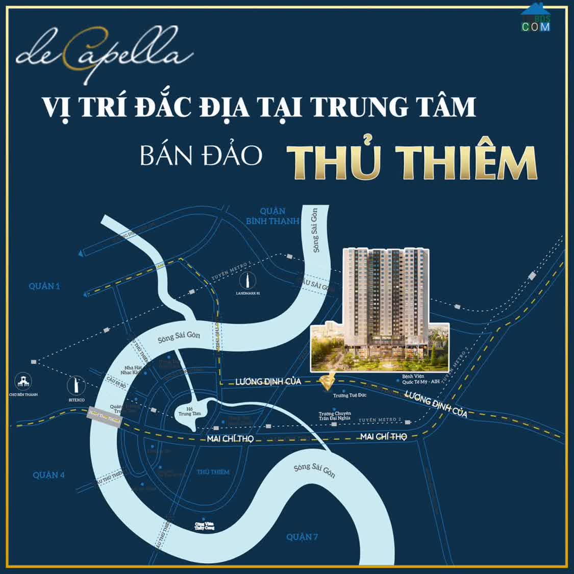 Ảnh Bán căn De Capella đã có sổ hồng, nhà mới chưa sử dụng, diện tích 56m2 view quận 1 Ngày đăng: 08... 0