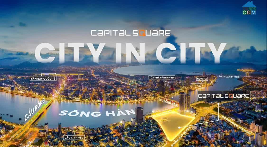 Ảnh Chỉ 5,1 tỷ sở hữu căn 2PN Capital view sông Hàn, bên cạnh Vincom, chiết khấu lên đến 15% 0