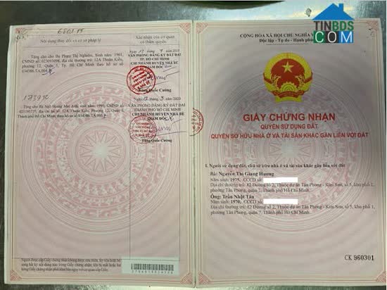 Ảnh Chính chủ bán đất thổ cư KDC Làng Đại học AB - Phước Kiển, Nhà Bè, TP.HCM; 13,6 tỷ; 0903919459 0