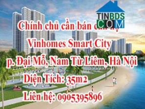 Ảnh Chính chủ cần bán căn hộ Vinhomes Smart City, p. Đại Mỗ, Nam Từ Liêm, Hà Nội 0