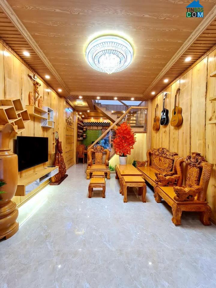 Ảnh Nhà Gò Vấp, NỘI THẤT FULL GỖ SANG CHẢNH, 5 tỷ 300 0