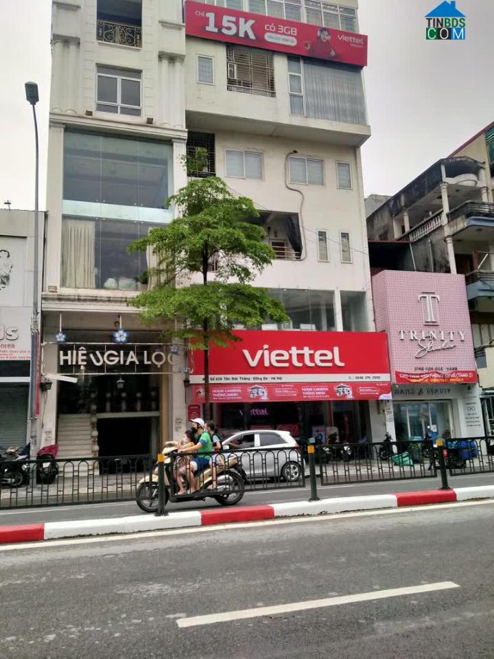 Ảnh Bán toà nhà văn phòng Tôn Đức Thắng Đống Đa 95m 8 tầng thông sàn MT 6m vỉa hè nhỉnh 37 tỷ 0