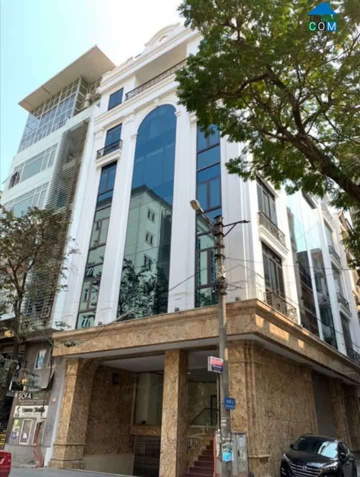 Ảnh Bán Gấp Tòa Nhà VP VIP 9 Tầng Mặt Phố Hoàng Ngân. Giá 205TỶ 0