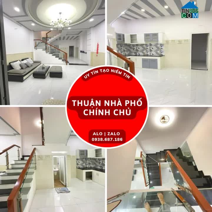 Ảnh Nhà Bán GÒ VẤP QUANG TRUNG, 3 Tầng BTCT, 3 PN Lớn, Chỉ 3..TỶ 0