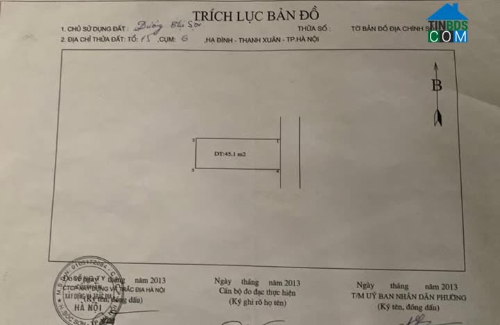 Ảnh Nhà Nguyễn Xiển 45m2, 2 tầng, mặt tiền 4.3m, giá 2.6 tỷ - LH0936206176 0