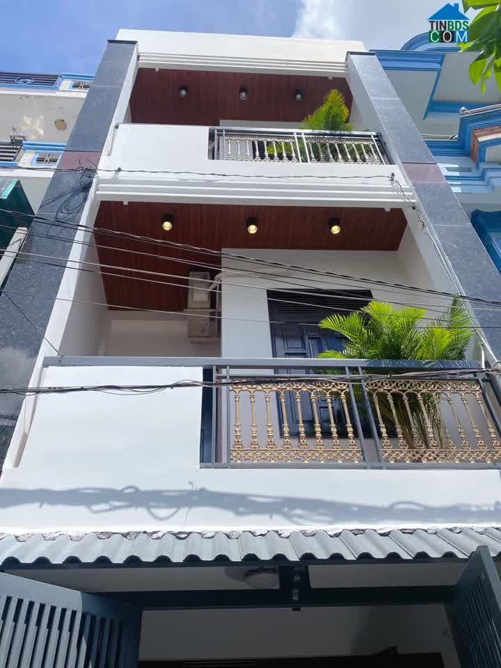 Ảnh Bán nhà 4 tầng cách HXH chỉ 10m - Phú Thuận - Quận 7 . 57m2 nhỉn 5 tỷ 0