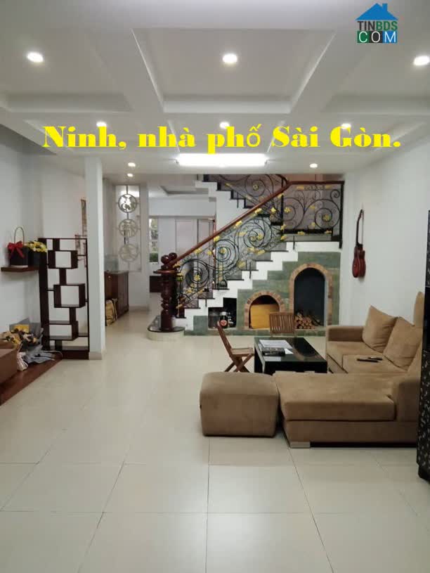 Ảnh Bán nhà HXH Lê Văn Sỹ, P1, Tân Bình, 110m2, 4 tầng, ngang 5m. Ninh nhà phố. 0