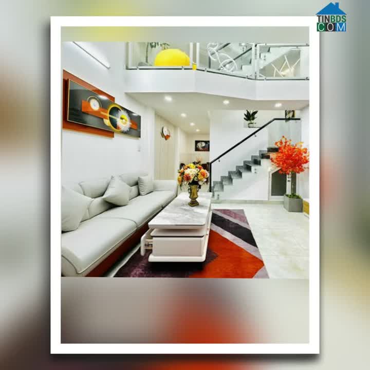 Ảnh Nhà đẹp Bình Tân giáp Tân Phú, sát MẶT TIỀN 63m2 thu nhập gần 20 triệu chỉ nhỉnh 5 tỷ. 0