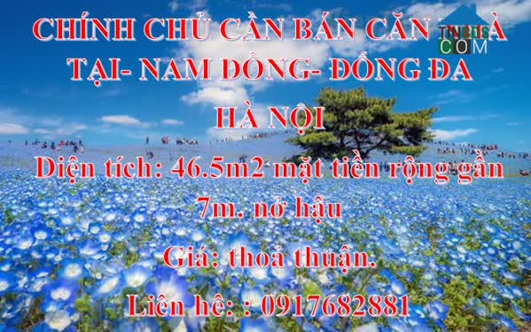 Ảnh Chính Chủ Cần Bán Căn Nhà Tại Nam Đồng, Đống Đa, Hà Nội. 0