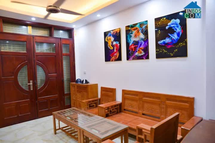 Ảnh Bán nhà Phố Trạm Long Biên 50 m2 * 5 Tầng * 4 tỷ 8 Nhà đẹp dân xây Gara ô tô vào nhà 0