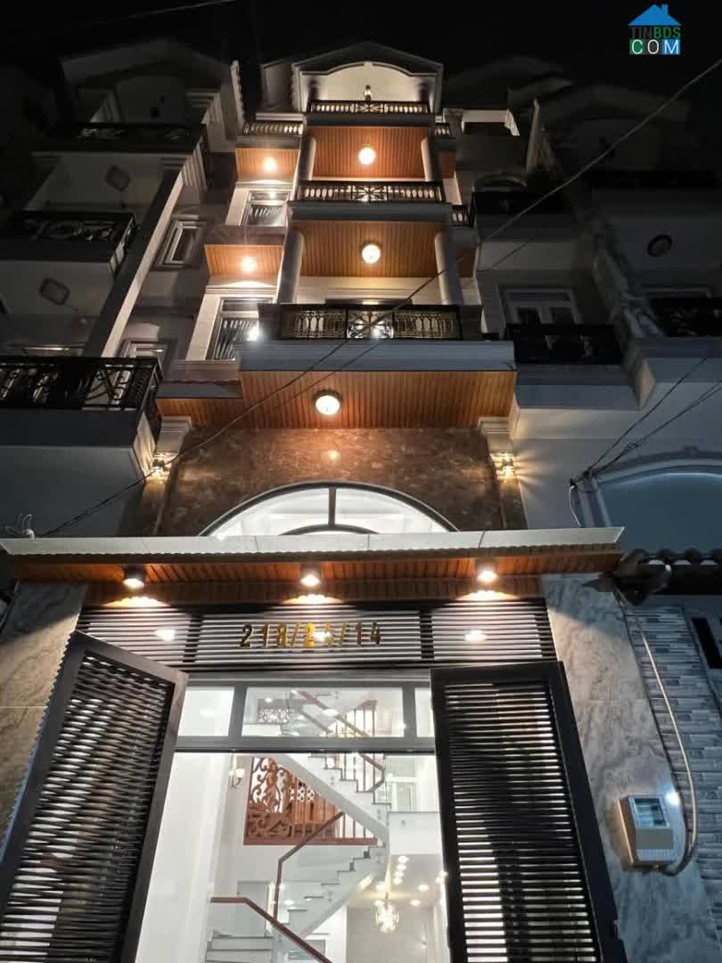 Ảnh Hạ 500tr bán nhanh nhà 5 tầng cực đẹp hẻm xe hơi 218 NguyễnDuy Cung,P.12,GV 0