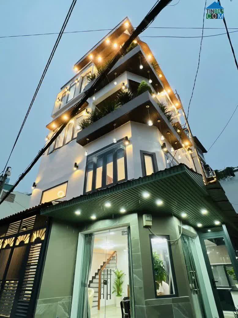 Ảnh Bán gấp biệt thự mini,ngang 7m,hẻm xe hơi 1 trục P.12,GV:giá tốt 0