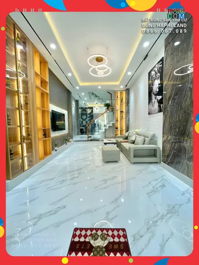 Ảnh 7,49 tỷ. Nhà phân lô, MỚI ĐẸP, H8M, 65m2, 4T. Phạm Văn Chiêu, Gò Vấp. 0866067089. 0