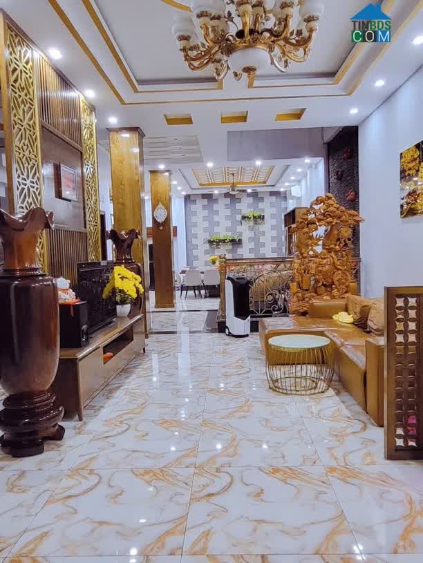 Ảnh Bán biệt thự HXH hạ chào 6.2 tỷ khu Bàu Cát, P14, Tân Bình, 148m2. 4 tầng, ngang 8m, nội thất xịn. 0