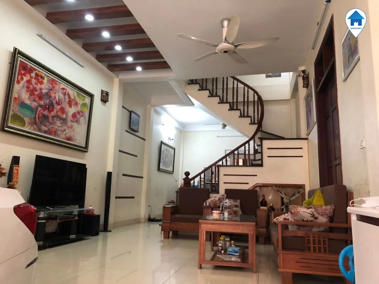 Ảnh Bán nhà cực đẹp Vĩnh Hưng, 30m2 4tầng ô tô đỗ cổng ngày đêm 0