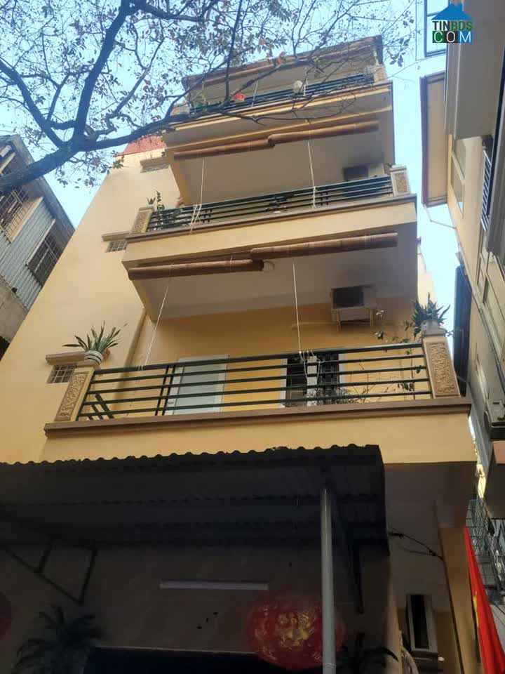 Ảnh Nhà 4 tầng khu Xã Đàn, mặt tiền trên 5m, sân rộng, gần hồ, giá 5.8 tỷ 0