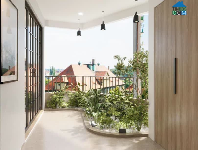 Ảnh Bán nhà đẹp! Ngõ Quỳnh, Hai Bà Trưng, sát phố full nội thất, không gian xanh, 45m2*4T,giá 5.25 tỷ 0