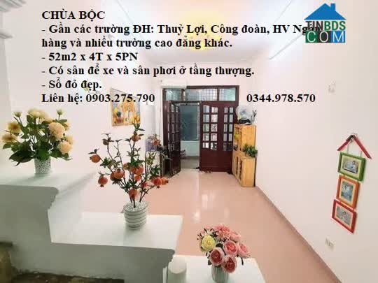 Ảnh Bán nhà Chùa Bộc 52m x 4T x 5 ngủ, có sân để xe, sinh dòng tiền, giá 6 tỷ 0