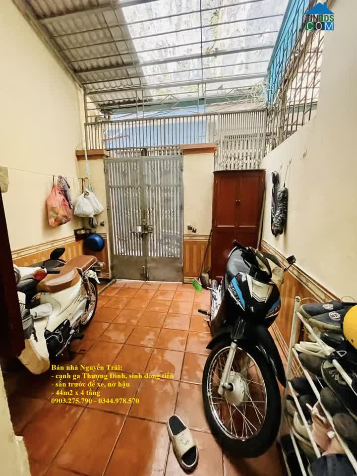 Ảnh Bán nhà gần ga Thượng Đình, có sân để xe, kinh doanh đỉnh, 44m x 4T, giá chỉ 4,65 tỷ 0
