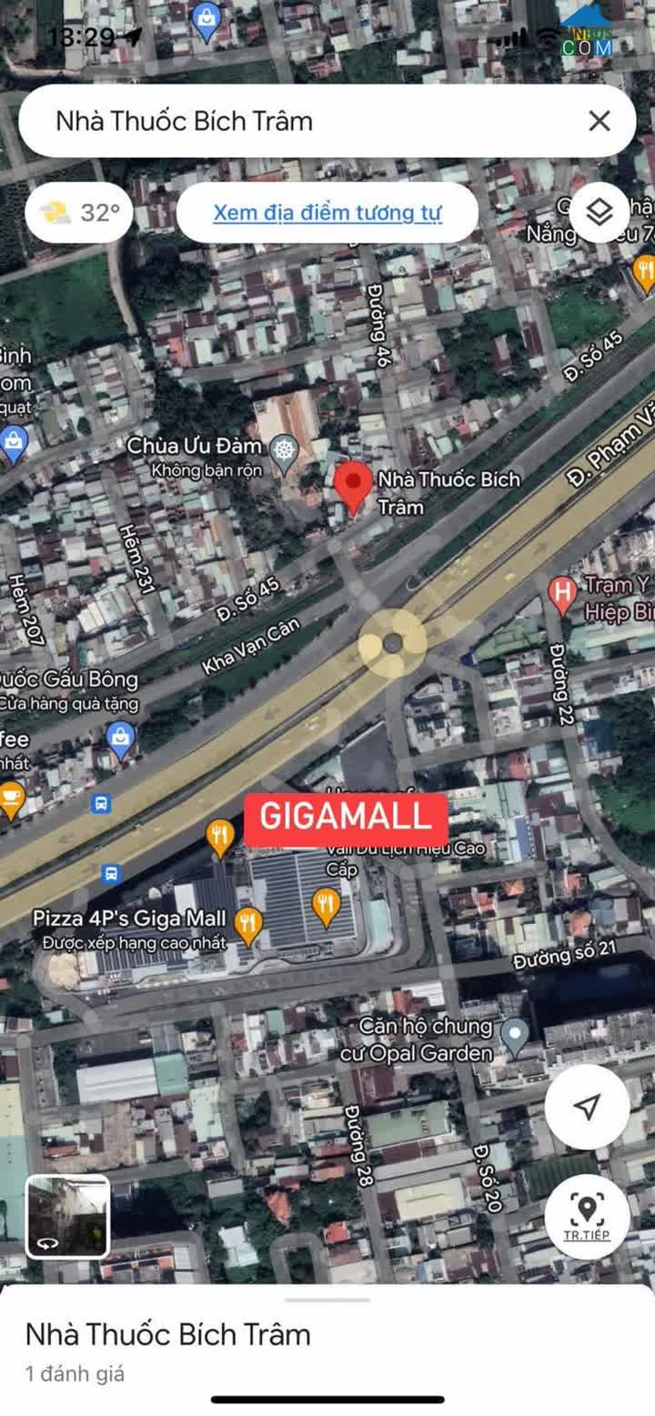 Ảnh Bán Nhà Mặt Tiền Kha Vạn Cân-Đối Diện Phạm Văn Đồng-Gigamail-40m2-4.3 Tỷ-Chuẩn Kinh Doanh 0