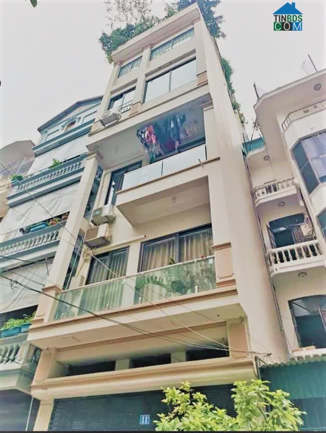 Ảnh Bán nhà Hoàng Cầu, 2 mặt tiền rộng. DT 80m2, 5T, ô tô, vỉa hè, giá 13,9 tỷ 0