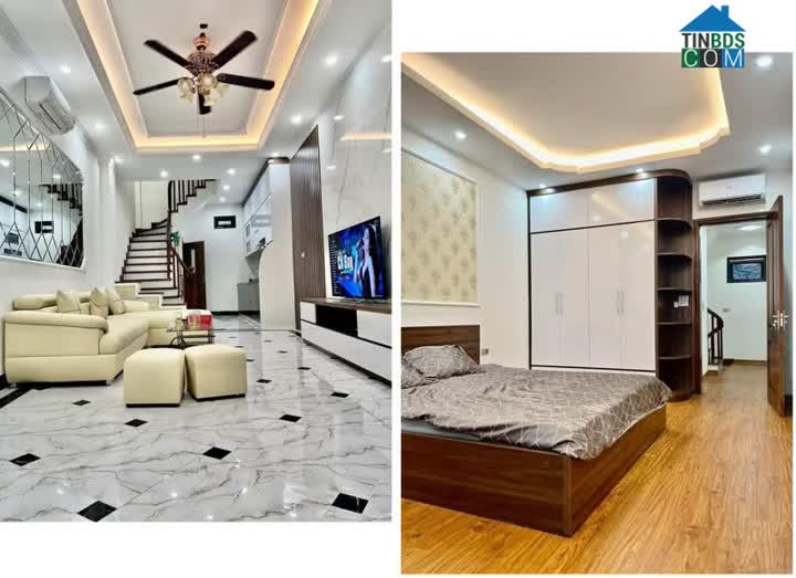 Ảnh Chính chủ thiện chí bán gấp căn nhà mới Tân Mai 38m x 5 tầng, nhà đẹp 3PN, cam kết không vướng QH 0