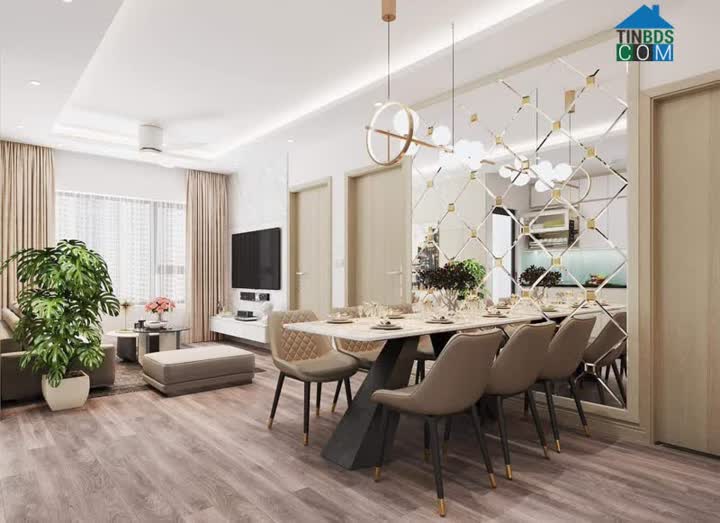 Ảnh Chính chủ bán căn hộ góc 82m 3pn toà HH02 Kđt Thanh Hà 0